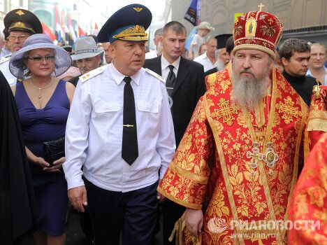 Празднование Дня Воздушно-десантных войск в Москве Празднование Дня Воздушно-десантных войск в Москве