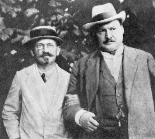 Александр Спендиаров и Александр Глазунов