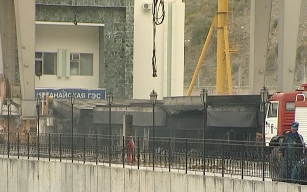 Пожар на Ирганайской ГЭС в Дагестане Пожар на Ирганайской ГЭС в Дагестане