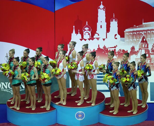 Российские гимнастки Российские гимнастки