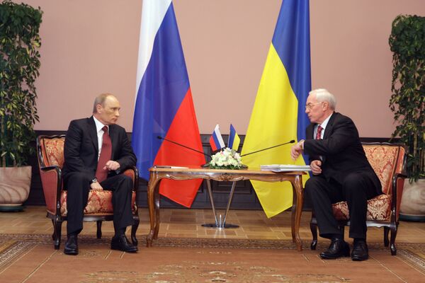 Встреча премьер-министров РФ и Украины Встреча премьер-министров РФ и Украины