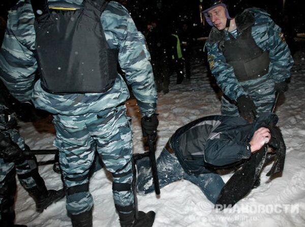Пикет у телецентра Останкино Пикет у телецентра Останкино