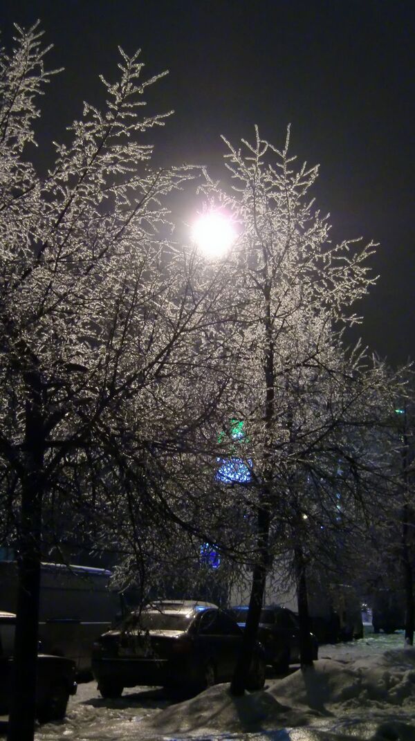 Гололед в Москве Гололед в Москве