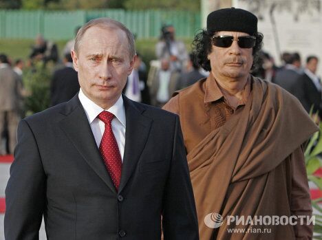 Визит президента России в Ливию Визит президента России в Ливию