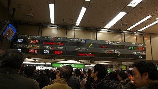 Последствия землетрясения в Токио Последствия землетрясения в Токио
