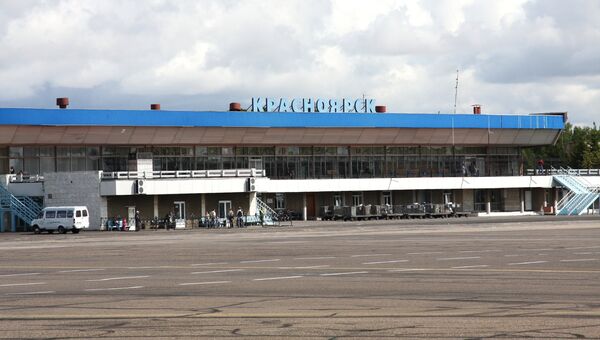 Аэропорт Емельяново (Красноярск). Архивное фото Аэропорт Емельяново (Красноярск). Архивное фото