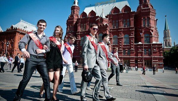 Последний звонок в Москве Последний звонок в Москве