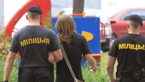 Акция протеста в Минске Акция протеста в Минске