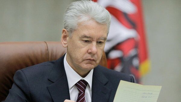Мэр Москвы Сергей Собянин. Архив Мэр Москвы Сергей Собянин. Архив