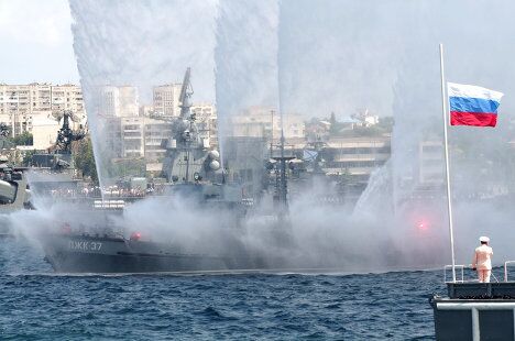 Празднование Дня Военно-морского флота в Севастополе Празднование Дня Военно-морского флота в Севастополе