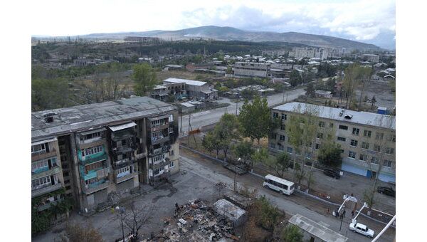 Разрушенные дома в Цхинвали Разрушенные дома в Цхинвали