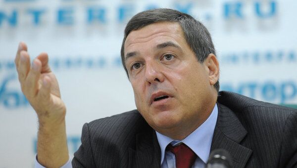 Тележурналист, член политсовета московского отделения партии Правое дело Александр Любимов. Архив Тележурналист, член политсовета московского отделения партии Правое дело Александр Любимов. Архив