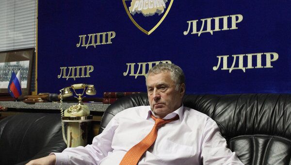 Лидер ЛДПР Владимир Жириновский Лидер ЛДПР Владимир Жириновский