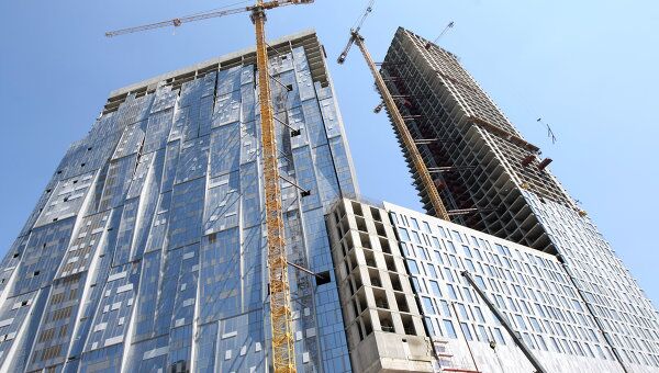 Строительство 49-этажного здания на Мосфильмовской улице Строительство 49-этажного здания на Мосфильмовской улице