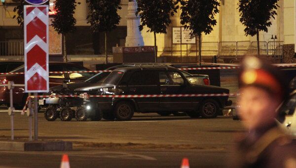 Подозрительная машина обнаружена у Ярославского вокзала Подозрительная машина обнаружена у Ярославского вокзала