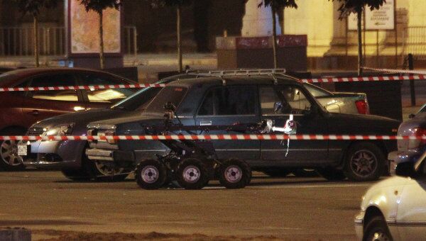 Подозрительная машина обнаружена у Ярославского вокзала Подозрительная машина обнаружена у Ярославского вокзала