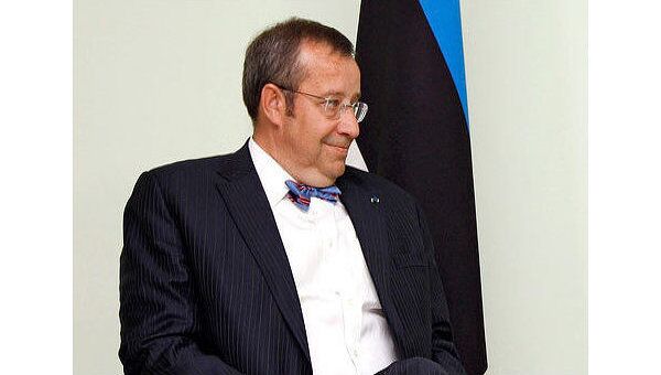 Президент Эстонии Томас Хендрик Ильвес Президент Эстонии Томас Хендрик Ильвес