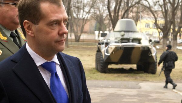 Рабочая поездка Д. Медведева во Владикавказ Рабочая поездка Д. Медведева во Владикавказ