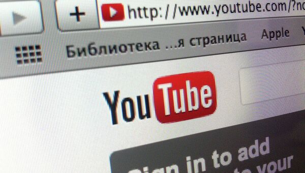 Видеопортал YouTube. Архивное фото Видеопортал YouTube. Архивное фото