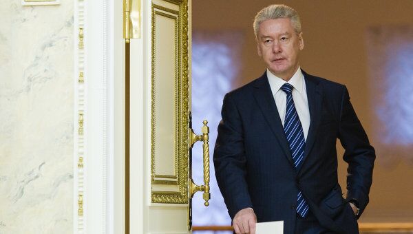 Мэр Москвы Сергей Собянин на заседании правительства Москвы Мэр Москвы Сергей Собянин на заседании правительства Москвы
