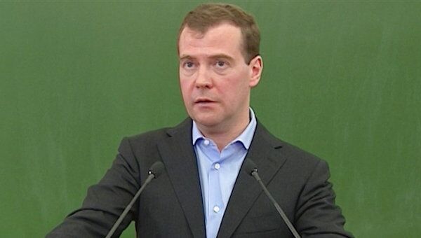 Второй визит Медведева на журфак: разговор без запретных тем Второй визит Медведева на журфак: разговор без запретных тем