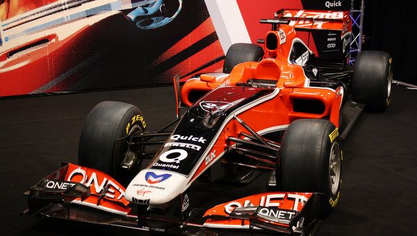 Презентация болида команды Marussia Virgin Racing Презентация болида команды Marussia Virgin Racing