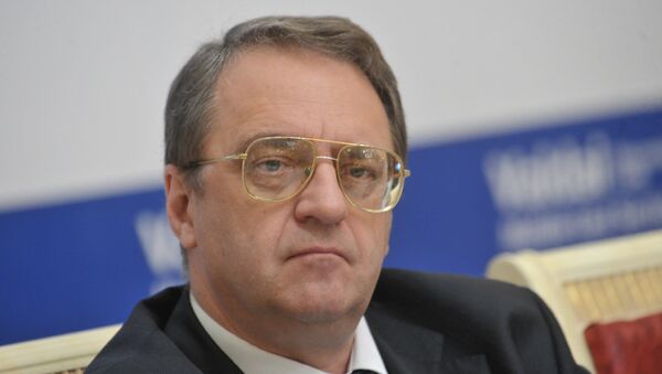 Замглавы МИД РФ Михаил Богданов. Архивное фото Замглавы МИД РФ Михаил Богданов. Архивное фото