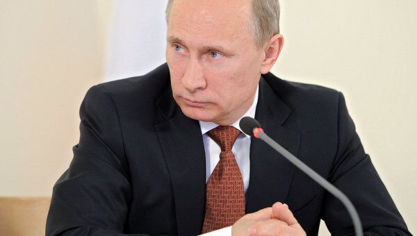 Председатель правительства России Владимир Путин. Архив Председатель правительства России Владимир Путин. Архив