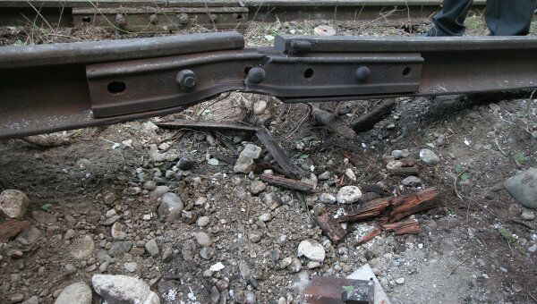 Взрыв на железной дороге Взрыв на железной дороге
