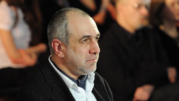 Михаил Миндлин на церемонии награждения лауреатов IV всероссийского конкурса Инновация–2008 Михаил Миндлин на церемонии награждения лауреатов IV всероссийского конкурса Инновация–2008