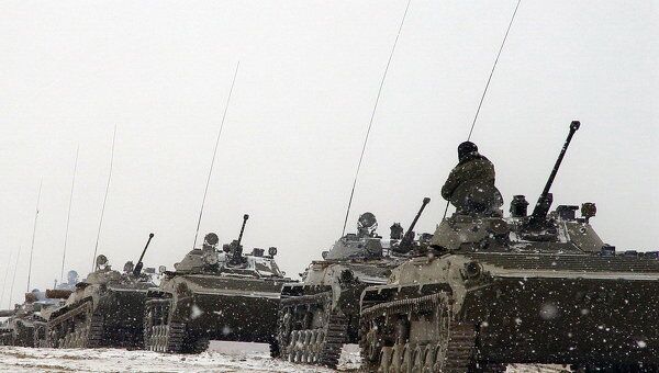 Российские военные на учениях в ЦВО Российские военные на учениях в ЦВО