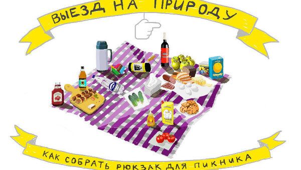 Выезд на природу: как собрать рюкзак для пикника Выезд на природу: как собрать рюкзак для пикника