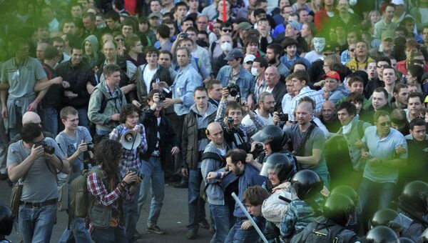 Задержания участников митинга Марш миллионов в Москве Задержания участников митинга Марш миллионов в Москве