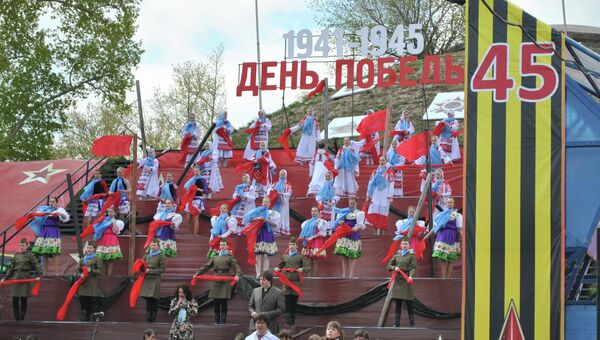 День Победы в Барнауле День Победы в Барнауле