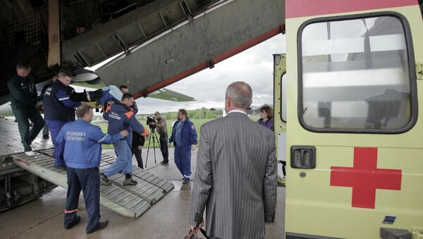 Пострадавшие в ДТП на Ставрополье дети доставлены в Москву Пострадавшие в ДТП на Ставрополье дети доставлены в Москву