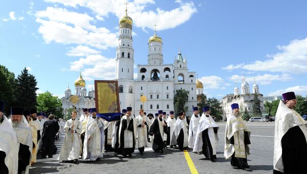 Патриаршее Богослужение в день памяти Кирилла и Мефодия. Архивное фото Патриаршее Богослужение в день памяти Кирилла и Мефодия. Архивное фото