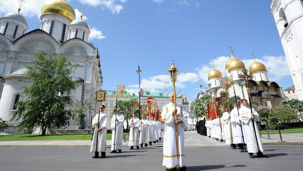 Патриаршее Богослужение в день памяти Кирилла и Мефодия Патриаршее Богослужение в день памяти Кирилла и Мефодия