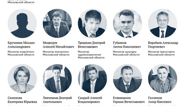 Новый состав правительства Подмосковья Новый состав правительства Подмосковья