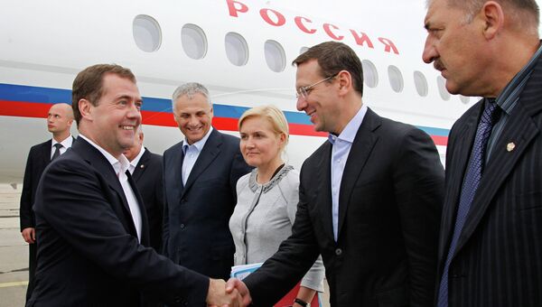 Рабочая поездка Д.Медведева на Курильские острова Рабочая поездка Д.Медведева на Курильские острова