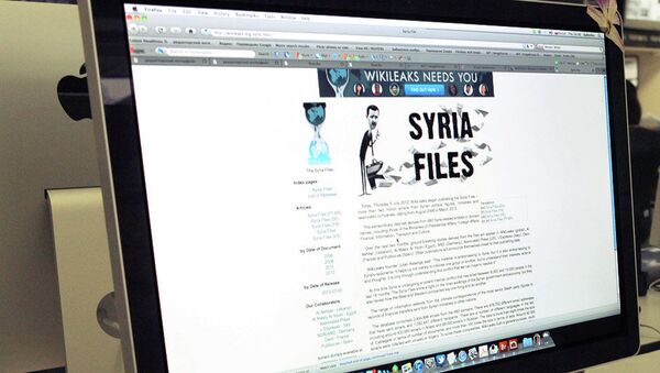 Пользователь читает сайт WikiLeaks. Архивное фото Пользователь читает сайт WikiLeaks. Архивное фото