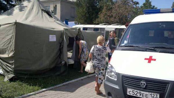 Медпункт для вакцинации и медицинского обслуживания в Крымске Медпункт для вакцинации и медицинского обслуживания в Крымске