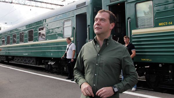Рабочая поездка Д.Медведева по Сибири. Рабочая поездка Д.Медведева по Сибири.