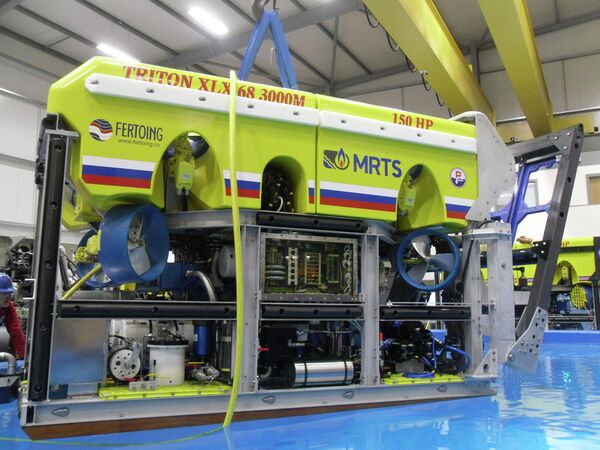 Телеуправляемый подводный аппарат рабочего класса «TRITON XLX 150» Телеуправляемый подводный аппарат рабочего класса «TRITON XLX 150»
