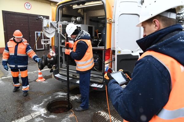 Роботы на службе у Мосводоканала Роботы на службе у Мосводоканала