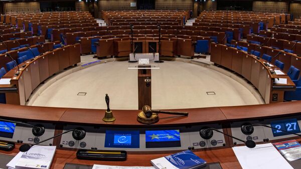 Зал Парламентской ассамблеи Совета Европы Зал Парламентской ассамблеи Совета Европы