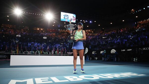 София Кенин после победы на Australian Open