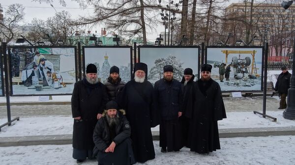 Открытие выставки Дивный остров Валаам. Валаамская обитель глазами ее братии. Москва, Тверской бульвар Открытие выставки Дивный остров Валаам. Валаамская обитель глазами ее братии. Москва, Тверской бульвар