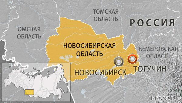 Карта Новосибирской области Карта Новосибирской области
