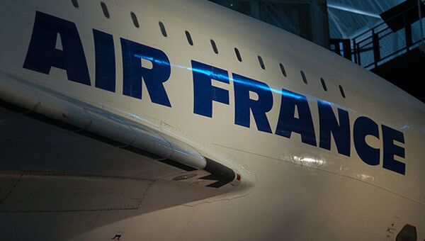 Самолет компании Air France Самолет компании Air France