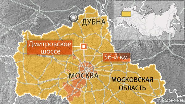Карта Московской области Карта Московской области